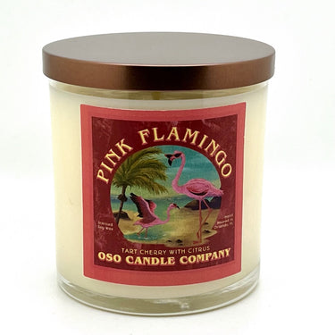 Candle: Pink Flamingo- Oso Candles